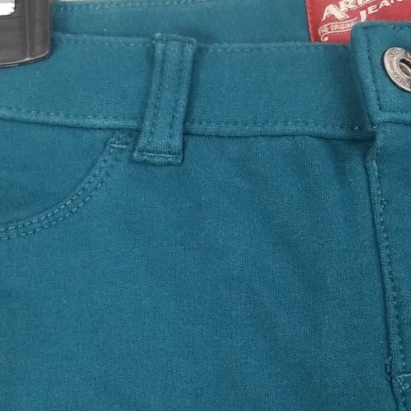 Arizona Jeans Teal Jeggings - Picture 3 of 7